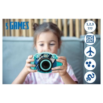 HD kamera a fotoaparát v jednom bez SD karty