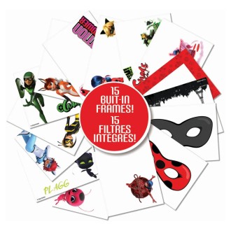 HD kamera a fotoaparát v jednom Miraculous: Kouzelná Beruška a Černý kocour