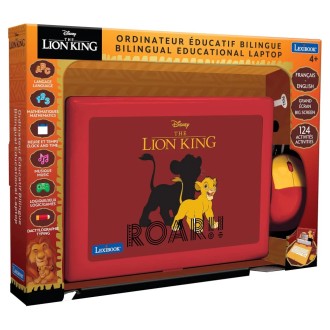 Francouzsko-anglický vzdělávací notebook Lví král