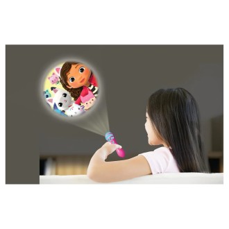 Baterka s projektorem Gábinin kouzelný domek