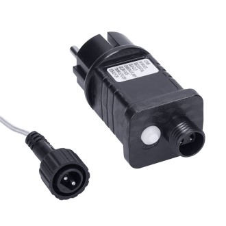 Solight LED vánoční závěs, rampouchy, 360 LED, 9m x 0,7m, přívod 6m, venkovní, teplé bílé světlo