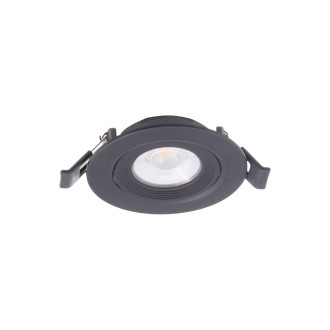 T-led - LED svítidlo ISDA 7W černé Barva krytu: Černá, Varianta: Studená bílá