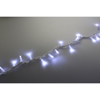 T-led - LED světelný řetěz 12W200 10m Varianta: Studená bílá, Napětí (V): 230 V