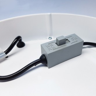 Solight LED mini panel CCT, přisazený, 24W, 1800lm, 3000K, 4000K, 6000K, kulatý Stupeň krytí (IP): IP20