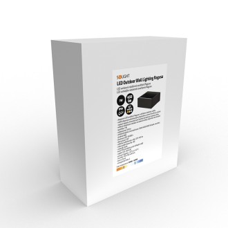 Solight LED venkovní nástěnné osvětlení Ragusa, 7W, 450lm, 3 CCT Stupeň krytí (IP): IP54