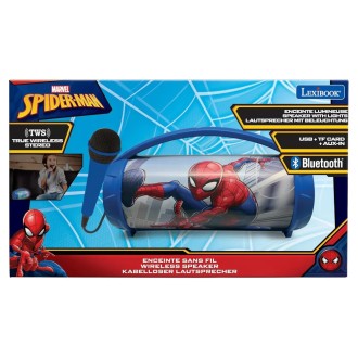 Reproduktor s mikrofonem Boombox Spider-Man