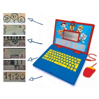 Česko-anglický vzdělávací notebook Tlapková patrola