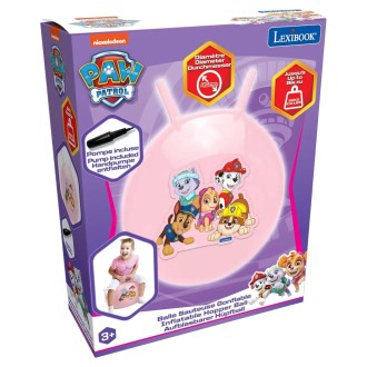 Nafukovací skákací míč 45 cm růžový Tlapková Patrola