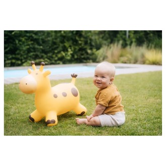 Nafukovací skákací žirafa