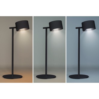 Solight LED nabíjecí lampička 3v1, 280lm, změna CCT, stmívání, černá