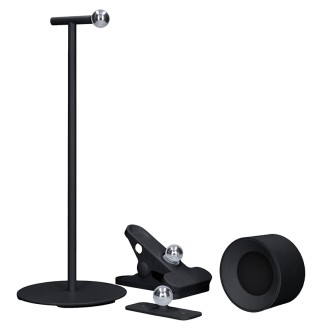 Solight LED nabíjecí lampička 3v1, 280lm, změna CCT, stmívání, černá