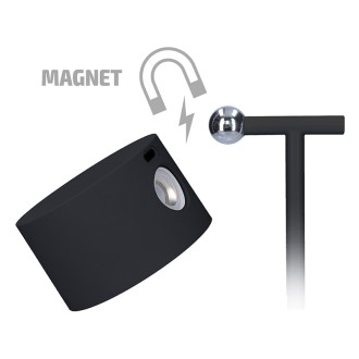 Solight LED nabíjecí lampička 3v1, 280lm, změna CCT, stmívání, černá