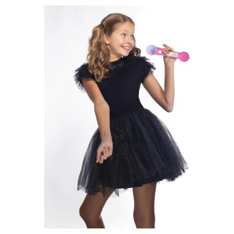 Svítící mikrofon Barbie s melodiemi