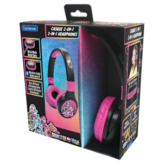 Skládací bezdrátová sluchátka Monster High