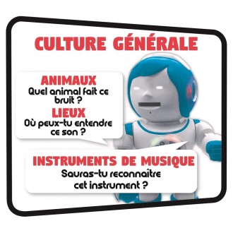 Mluvící robot Powerman Kid (francouzsko-anglicky)