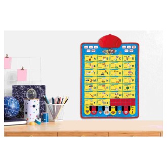 Anglicko-francouzský mluvící plakát Tlapková patrola