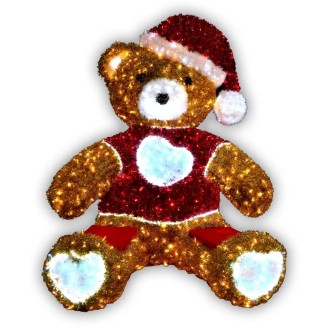 NEDES - Vánoční dekorace Medvěd CH1