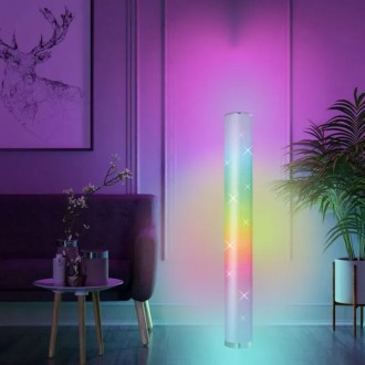 NEDES - LED atmosférická lampa STAR s dálkovým ovladačem 12W / RGBIC+W - DL6401