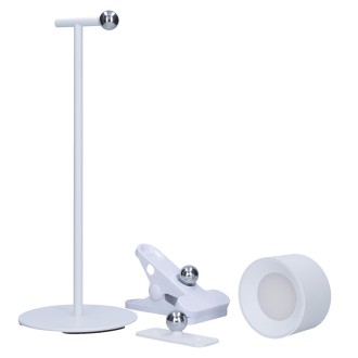 Solight LED nabíjecí lampička 3v1, 280lm, změna CCT, stmívání, bílá