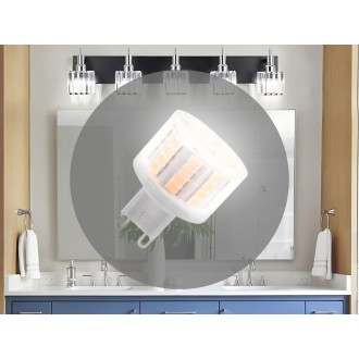 NEDES - LED žárovka 5W - G9 / SMD / 4000K / W - ZLS625CW