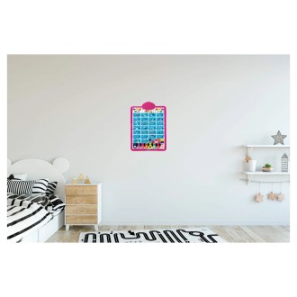 Anglicko-francouzský mluvící plakát Disney Princezny