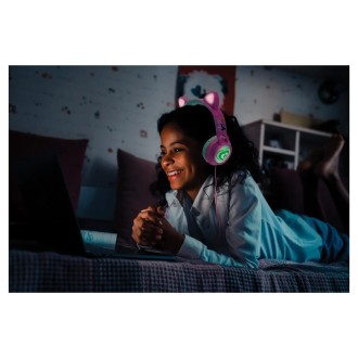 Bezdrátová sluchátka Barbie se svítícími kočičími oušky