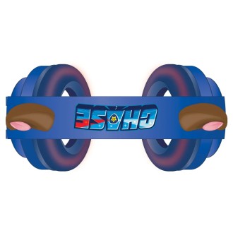 Svítící bezdrátová sluchátka Tlapková patrola