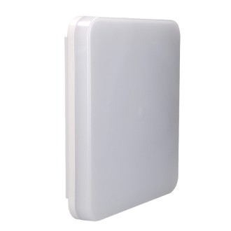 Solight LED venkovní osvětlení, přisazené, čtvercové, IP54, 24W, 1920lm, 4000K, 28cm Barevná teplota (К): 4000 K, Stupeň krytí (IP): IP54