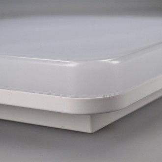 Solight LED venkovní osvětlení, přisazené, čtvercové, IP54, 24W, 1920lm, 4000K, 28cm Barevná teplota (К): 4000 K, Stupeň krytí (IP): IP54