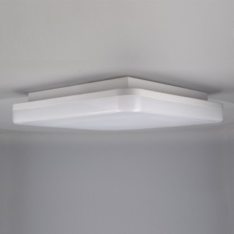 Solight LED venkovní osvětlení, přisazené, čtvercové, IP54, 24W, 1920lm, 4000K, 28cm Barevná teplota (К): 4000 K, Stupeň krytí (IP): IP54