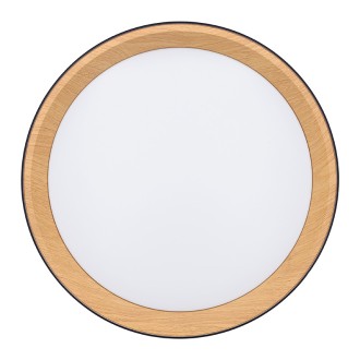 Solight LED osvětlení s dálkovým ovladačem Larios Black, 48W, 3360lm, 39cm, změna chromatičnosti, stmívatelné