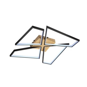 NEDES - LED stropní svítidlo s dálkovým ovladačem 115W - TA1312/BW