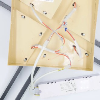 NEDES - LED stropní svítidlo s dálkovým ovladačem 115W - TA1312/BW