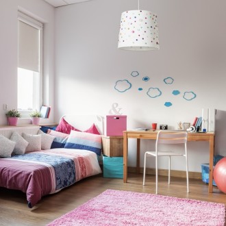 Rendl - DELISA 35/30 stínidlo bílá knoflíky max. 28W Barva: Bílá, Rozměry (mm): 35/30 (Průměr Výška)