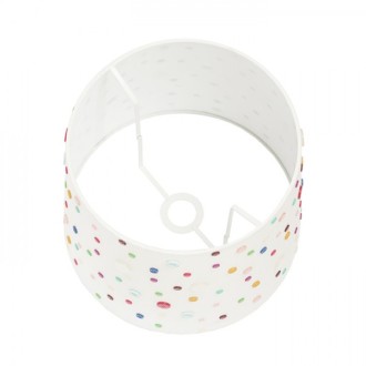 Rendl - DELISA 35/30 stínidlo bílá knoflíky max. 28W Barva: Bílá, Rozměry (mm): 35/30 (Průměr Výška)