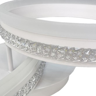 NEDES - LED stropní svítidlo s dálkovým ovladačem 110W - J3355/W