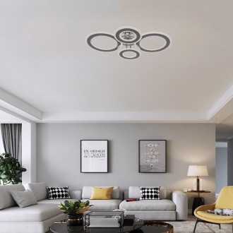 NEDES - LED stropní svítidlo s dálkovým ovladačem 100W - J3346/CH