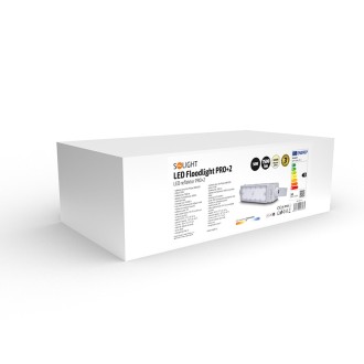 Solight LED venkovní reflektor Pro+2, 50W, 7500lm, 4000K, IP65 šedá Barevná teplota (К): 4000
