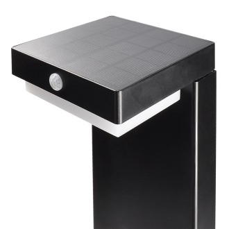 Solight LED solární sloupkové osvětlení Palermo, 5W, 400lm, 3000K