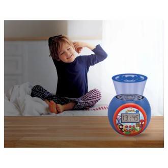 Budík s projektorem Spidey a jeho úžasní přátelé