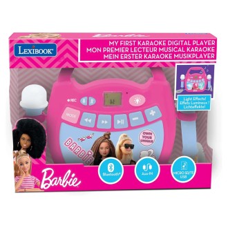 Karaoke digitální přehrávač svítící Barbie