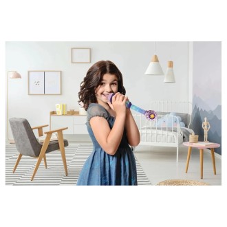 Svítící trendy mikrofon Disney Přání s melodiemi