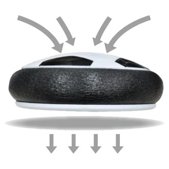 AeroFoot - fotbalový světelný disk + 2 branky