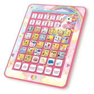 Francouzsko-anglický vzdělávací tablet Jednorožec