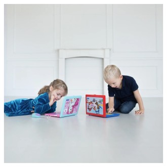 Dvojjazyčný FR-EN vzdělávací notebook Jednorožec