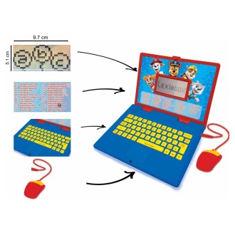 Francouzsko-anglický notebook Tlapková patrola