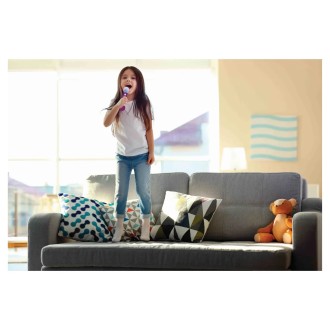 Svítící mikrofon Ledové království s melodiemi