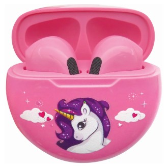 Bezdrátová sluchátka do uší Jednorožec