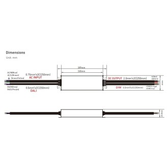 T-led - DALI LED zdroj 24V 200W DT6 DA-24-200 Varianta: DALI LED zdroj 24V 200W DT6 DA-24-200