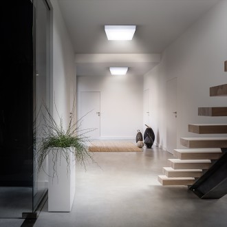 Solight LED mini panel CCT, přisazený, 12W, 900lm, 3000K, 4000K, 6000K, čtvercový Barevná teplota (К): 3000-6000 K, Stupeň krytí (IP): IP20